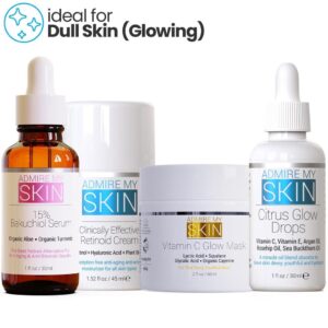 Skincare Routine For Dull and Glowing Skin - Quy Trình Chăm Sóc Làn Da Xỉn Màu Và Sáng Mịn