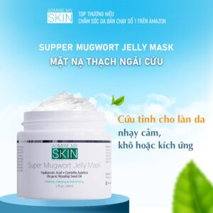 Supper Mugwort Jelly Mask - Mặt Nạ Thạch Ngải Cứu
